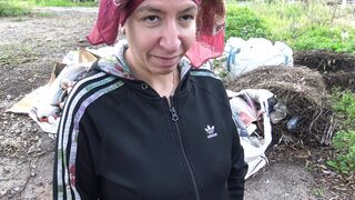 horny german fiance picks up a kurdish muslim slut for car sex