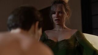 Alluring stepmom footjob stepson gigantic rod