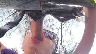 Backstage Surprise Oral sex and Deepthroat for the Cameraman